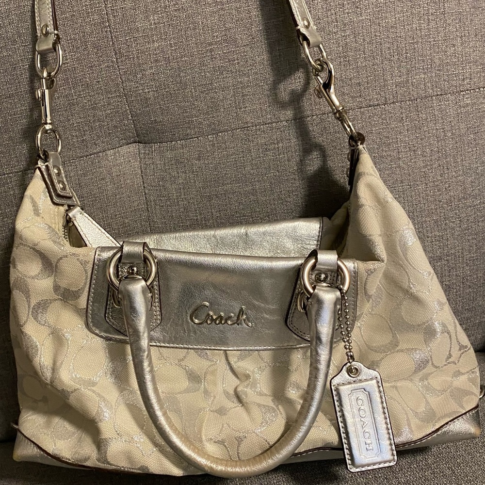 COACH over the shoulder purse